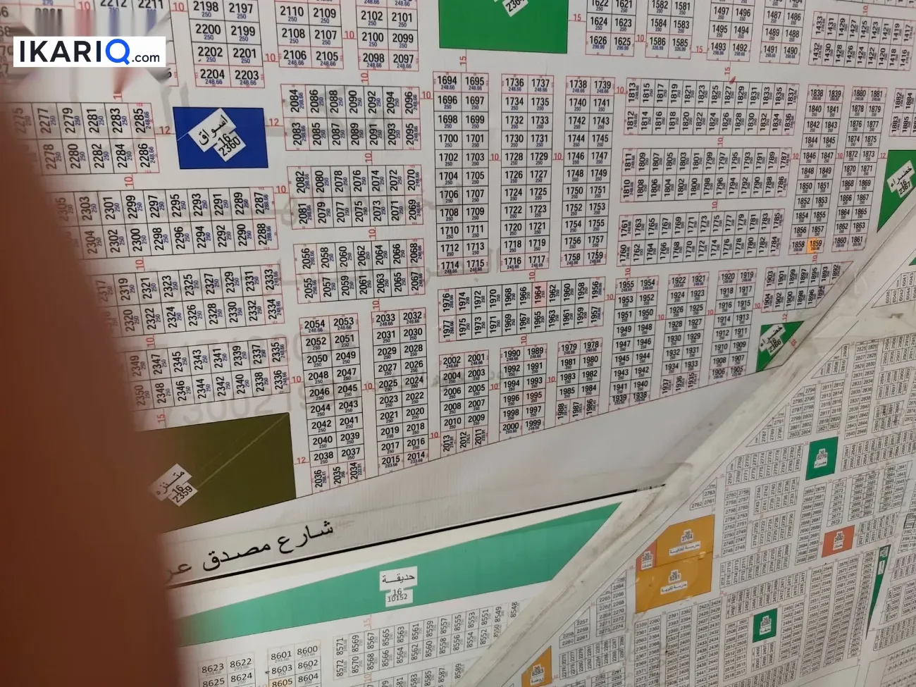 أرض للبيع في التنومة - 125 م² / 126,000,111 IQD — صورة 3