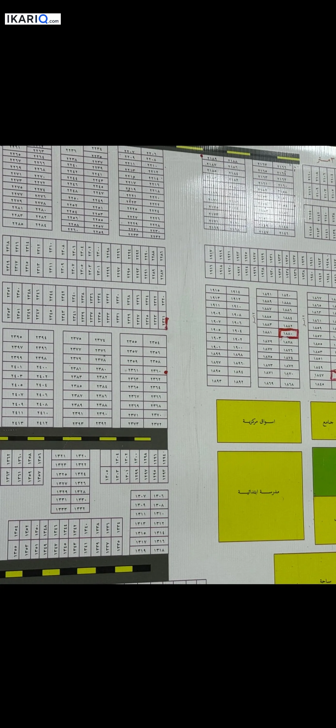 أرض للبيع في أبو الخصيب - 125 م² / 48,000,000 IQD