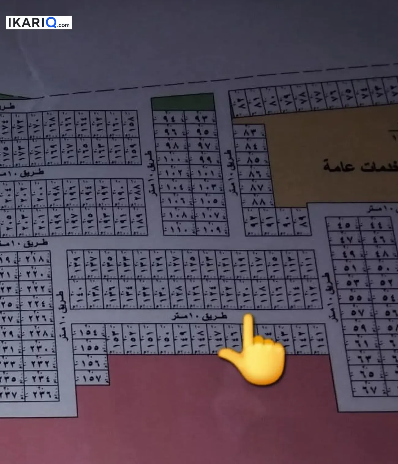 أرض للبيع في السلاميات - 100 م² / 36,000,000 IQD