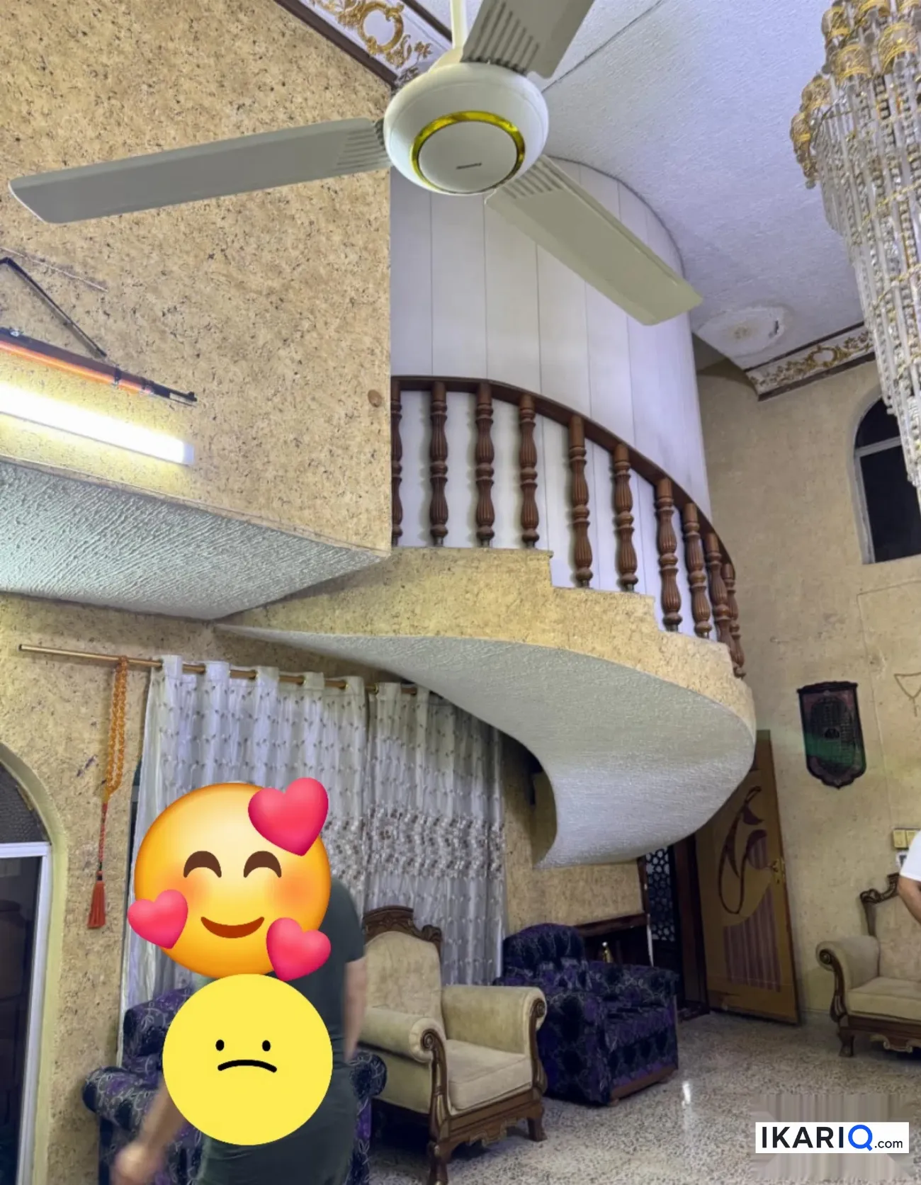 دار للبيع في حي القاهرة - 450 م² / 3,500,000 IQD — صورة 3