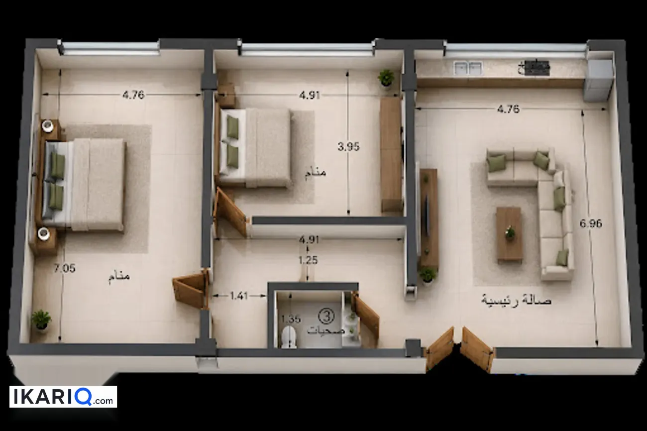 طابق من عمارة للبيع في البصرة - 2500 م² / 2,500,000 IQD — صورة 10