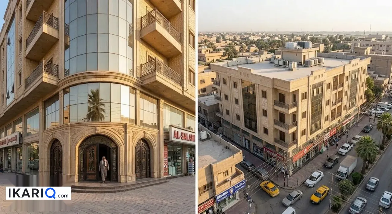 طابق من عمارة للبيع في الجبيلة - 200 م² / 125,000,000 IQD