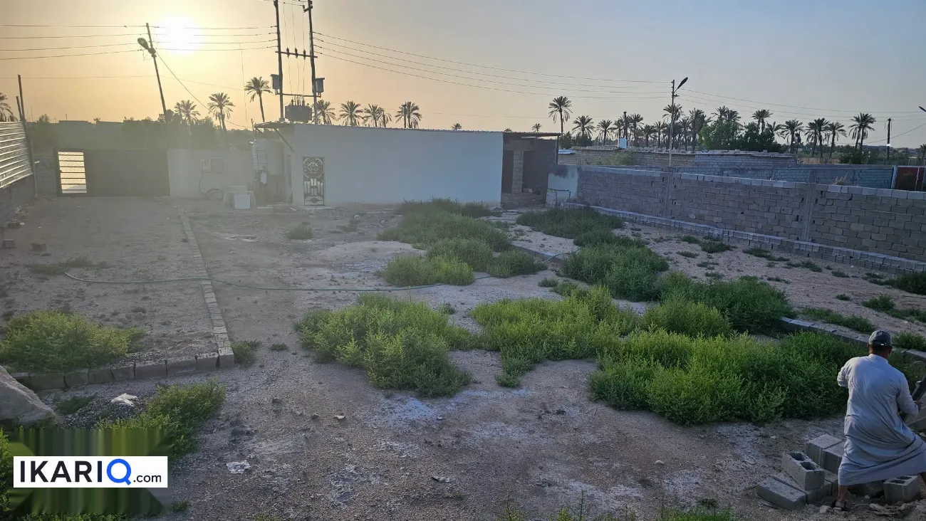 أرض للبيع في ابي الخصيب - 1400 م² / 85,000,000 IQD