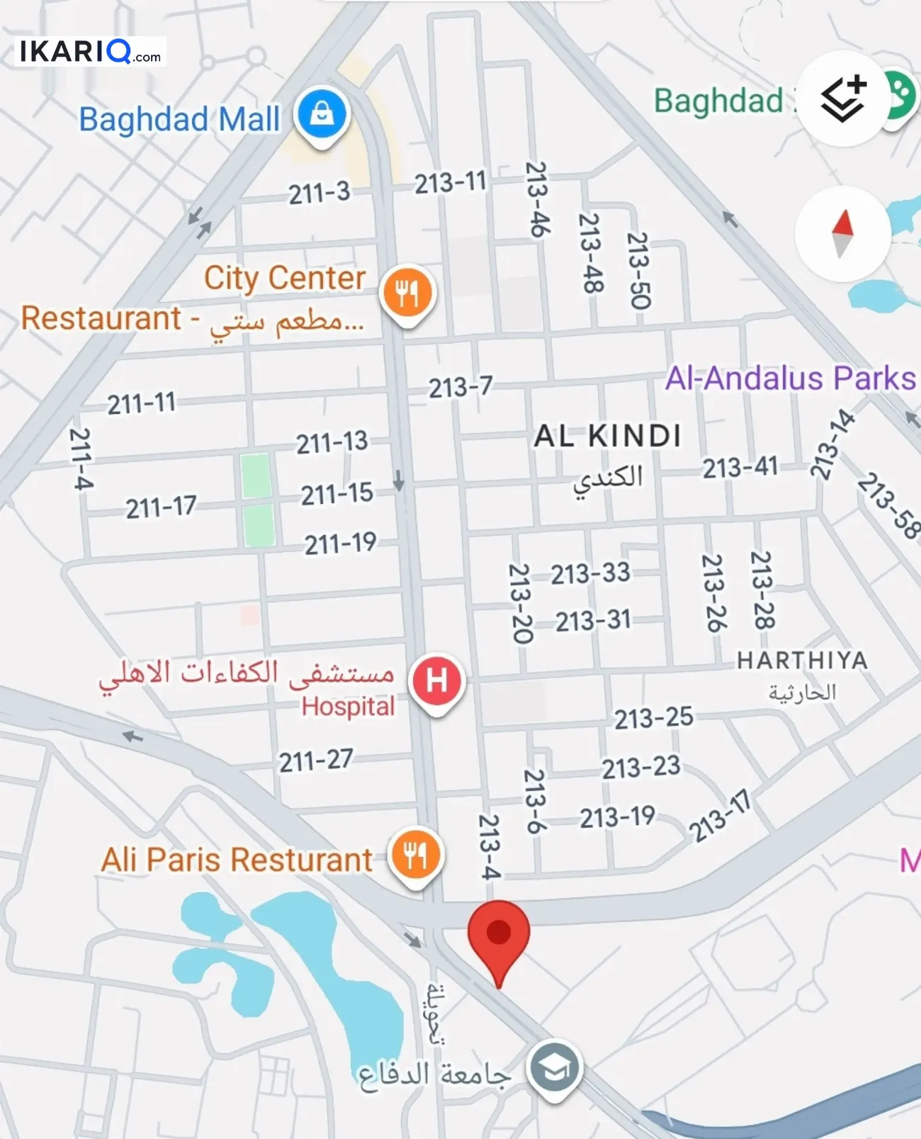 أرض للبيع في الحارثية - 600 م² / 5,655,000,000 IQD — صورة 3