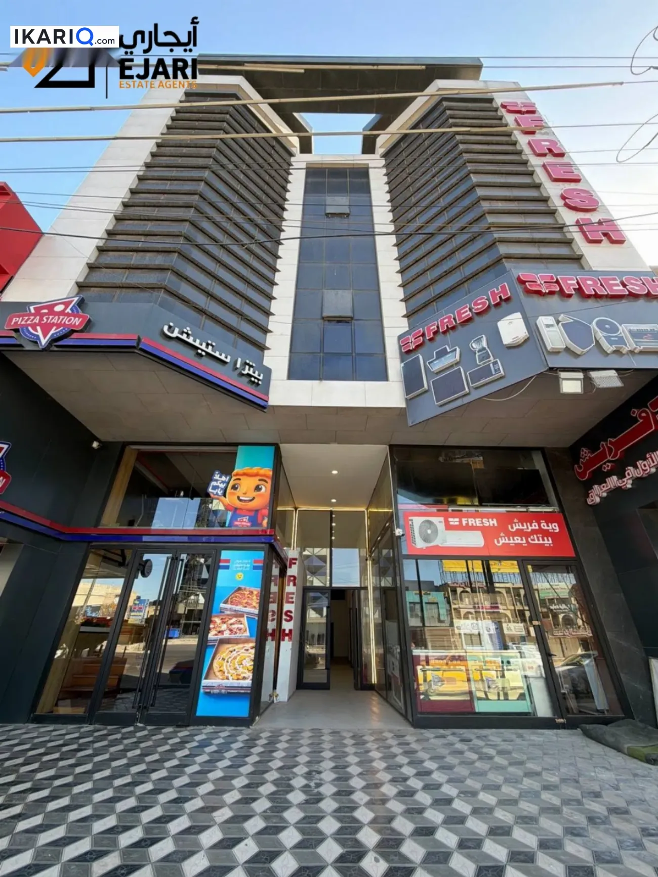 طابق من عمارة للإيجار في الجامعة - 220 م² / 3,000,000 IQD