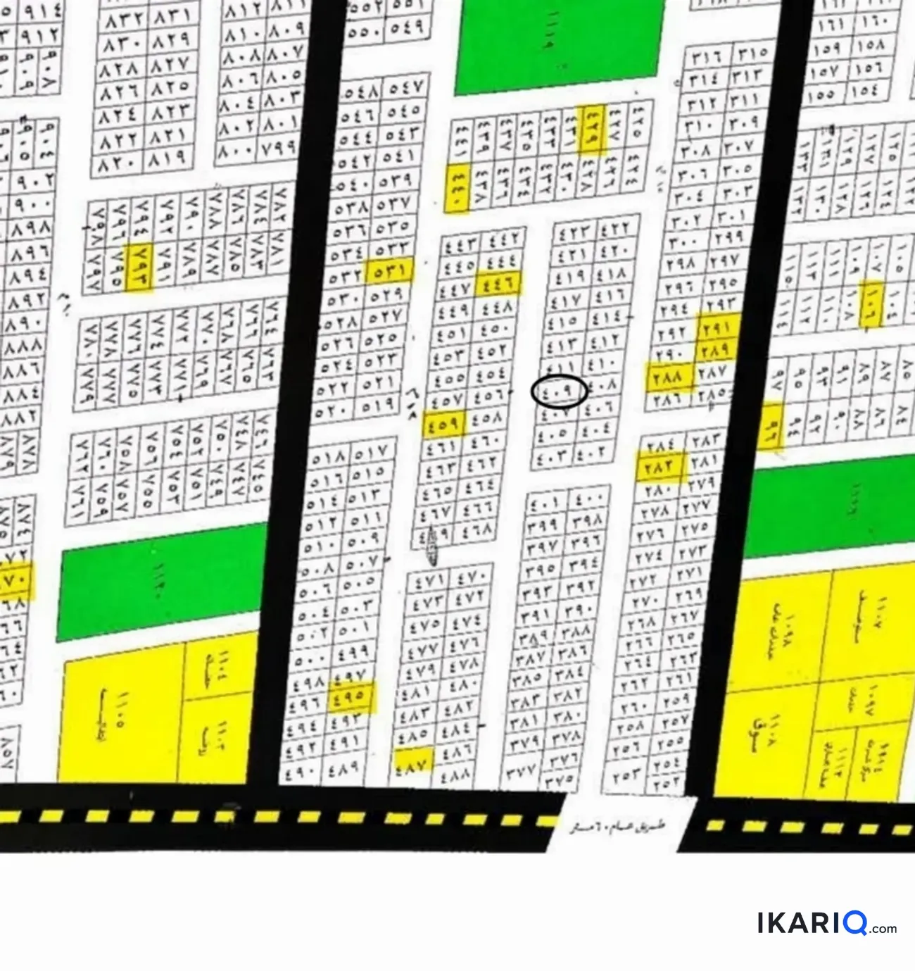 أرض للبيع في مقاطعة البلدية - 200 م² / 245,000,000 IQD