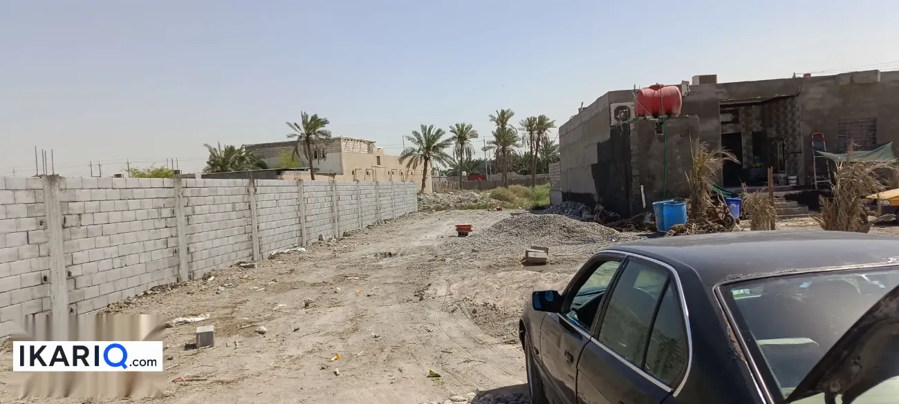 أرض للبيع في ابي الخصيب - 500 م² / 80,000,000 IQD