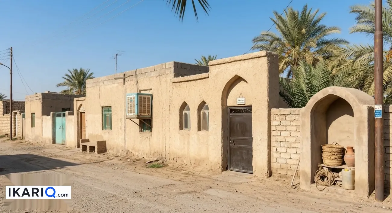 دار للإيجار في قضاء المدينة - 100 م² / 150,000 IQD