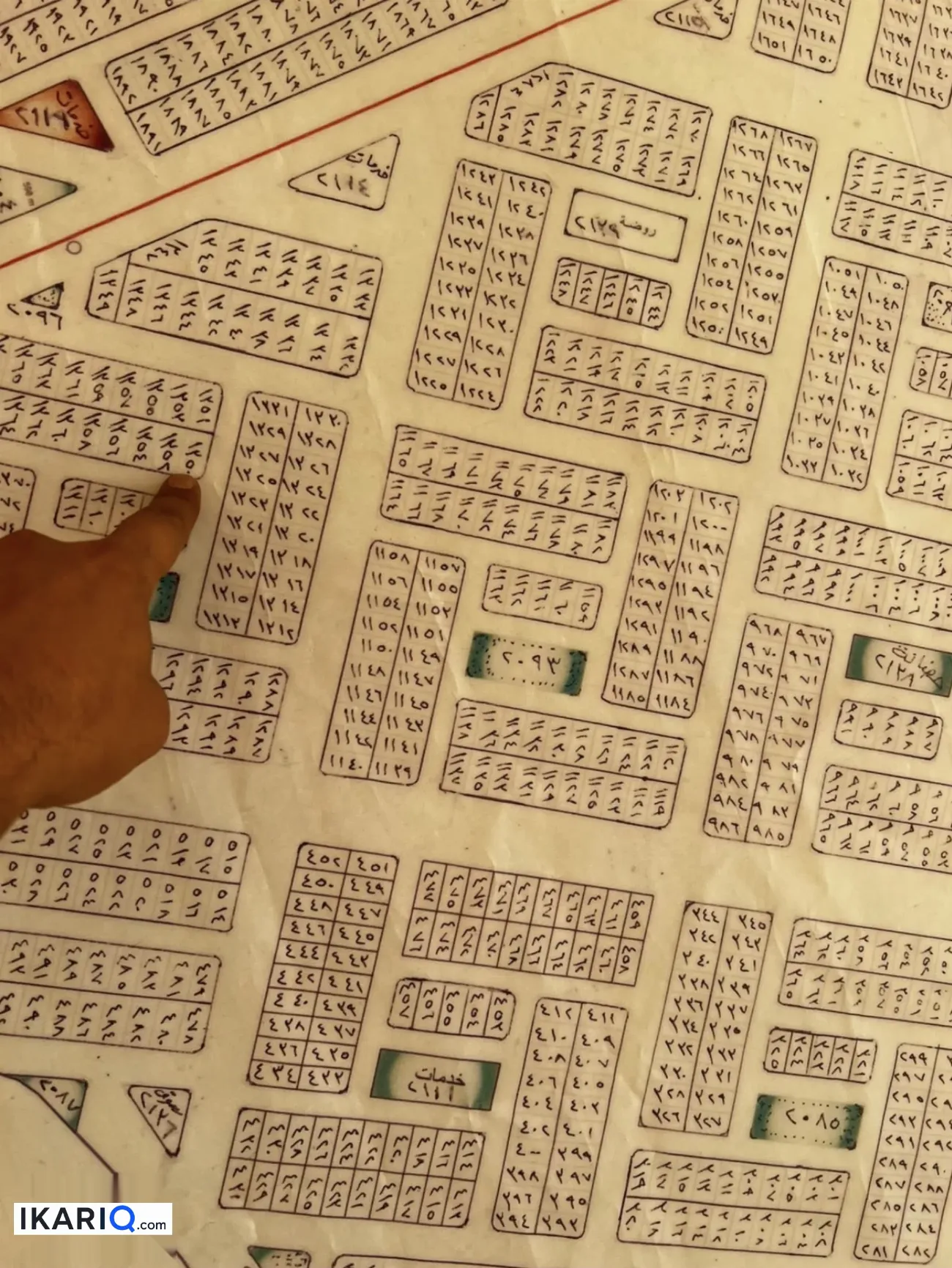 أرض للبيع في النجيبية - 100 م² / 127,000,000 IQD