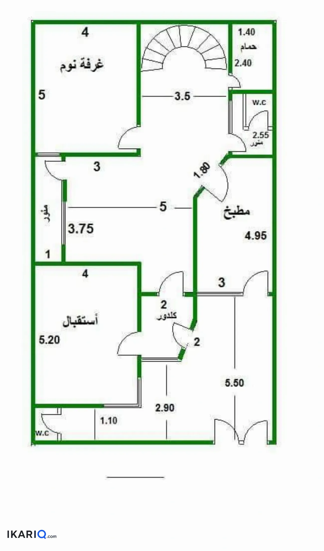 دار للبيع في حي الزهور - 320 م² / 2,800,000 IQD — صورة 16