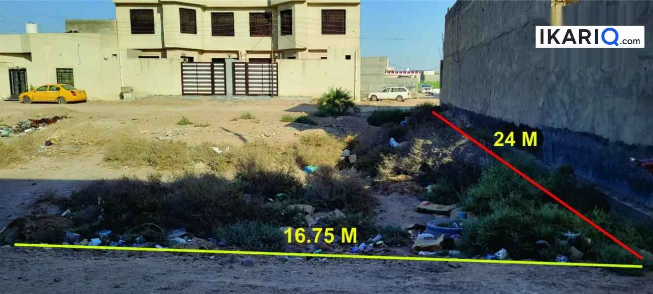 أرض للبيع في الجزيره - 400 م² / 99,000,000 IQD — صورة 9