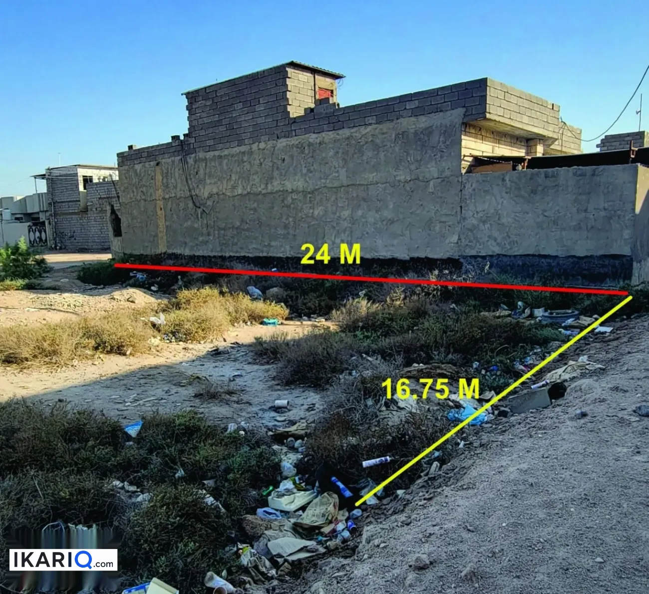 أرض للبيع في الجزيره - 400 م² / 99,000,000 IQD — صورة 4