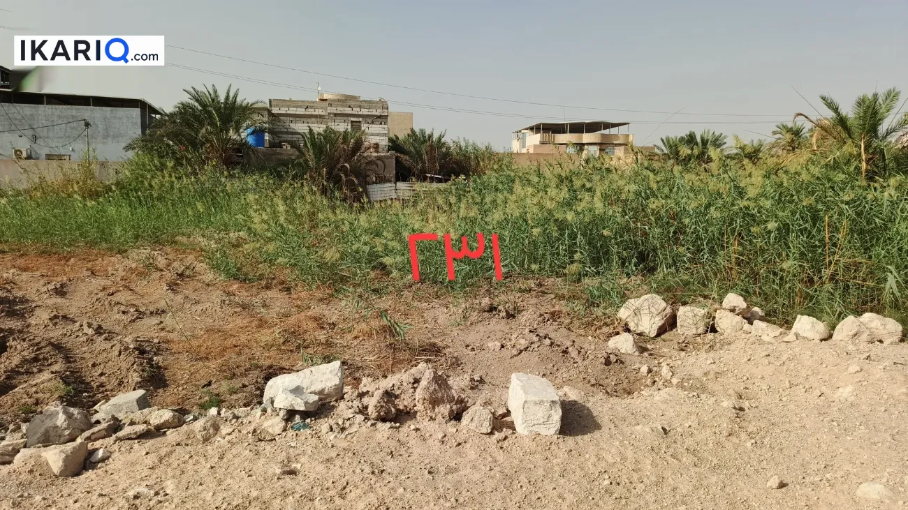 أرض للبيع في قضاء شط العرب - 250 م² / 80,000,000 IQD — صورة 2