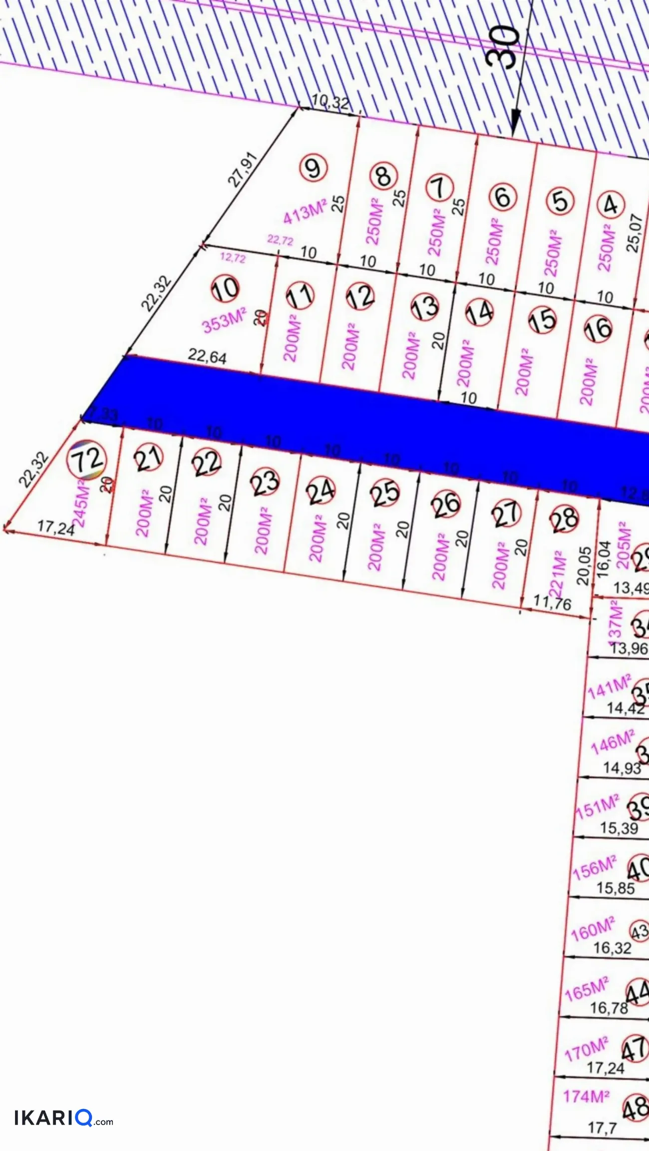 أرض للبيع في الصالحية - 200 م² / 30,000,000 IQD