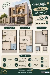 دار للبيع في الكوفة - 200 م² / 200,000,000 IQD — صورة 2