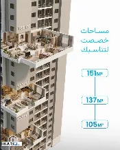 عمارة للبيع في مجمع الأمل السكني - 105 م² / 160,000,000 IQD — صورة 2