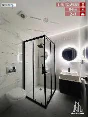 شقة للإيجار في لايف تاورز - 116 م² / 1,075,000 IQD — صورة 2