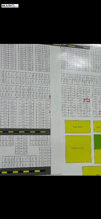 أرض للبيع في أبو الخصيب - 125 م² / 48,000,000 IQD