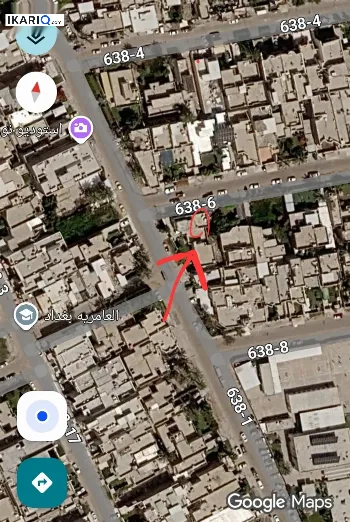 أرض للبيع في العامرية - 46 م² / 4,100,000 IQD