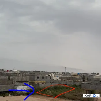 أرض للبيع في الجزيره - 124 م² / 25,000,000 IQD