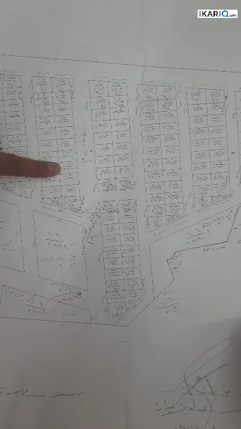 أرض للبيع في قضاء شط العرب - 250 م² / 100,000,000 IQD