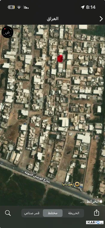 أرض للبيع في التنومة - 150 م² / 35,000,000 IQD
