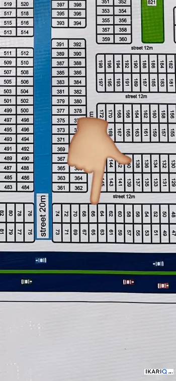 أرض للبيع في المدينة الرياضية - 200 م² / 190,000,000 IQD