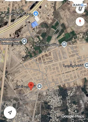 أرض للبيع في الحلة - 250 م² / 39,000,000 IQD