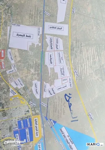 أرض للبيع في التنومة - 358 م² / 275,000,000 IQD