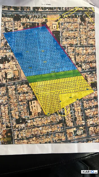 أرض للبيع في الغزالية - 100 م² / 85,000,000 IQD