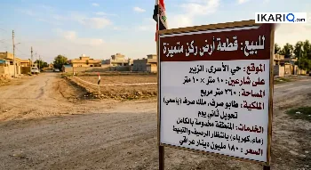 أرض للبيع في الزبير - 260 م² / 180,000,000 IQD