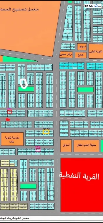أرض للبيع في المدائن - 75 م² / 30,000,000 IQD