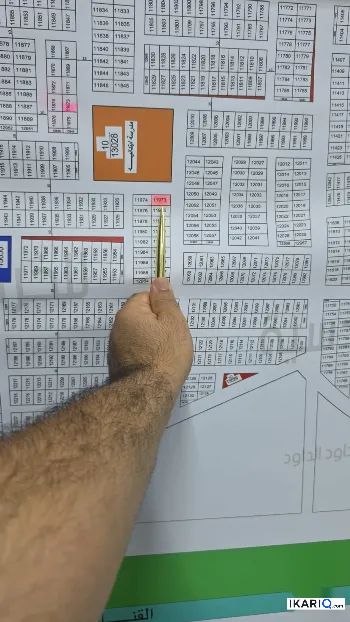 أرض للبيع في قضاء شط العرب - 125 م² / 36,000,000 IQD