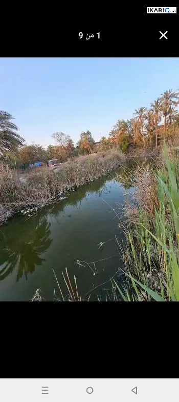 أرض للبيع في ابي الخصيب - 1070 م² / 2,900,000 IQD