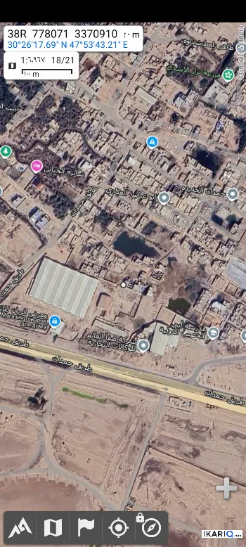 أرض للبيع في ابي الخصيب - 200 م² / 16,000,000 IQD