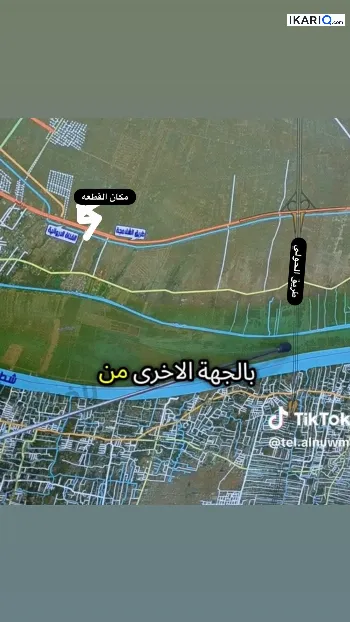 أرض للبيع في قضاء شط العرب - 250 م² / 13,000,000 IQD