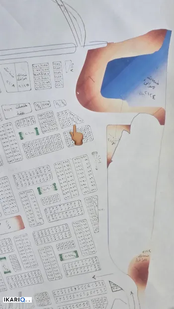 أرض للبيع في الفنجانية - 204 م² / 260,000,000 IQD