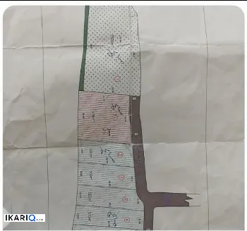 أرض للبيع في ابي الخصيب - 1000 م² / 85,000,000 IQD
