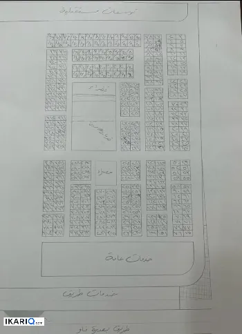 أرض للبيع في السيبه - 300 م² / 40,000,000 IQD