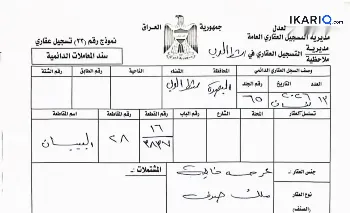 أرض للبيع في قضاء شط العرب - 125 م² / 26,000,000 IQD