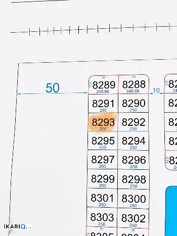 أرض للبيع في قضاء شط العرب - 250 م² / 350,000,000 IQD