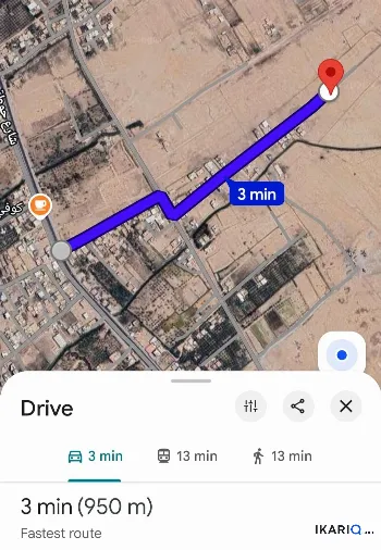 أرض للبيع في قضاء شط العرب - 2500 م² / 230,000,000 IQD